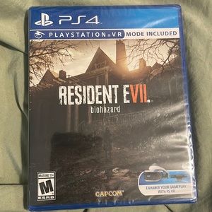 Resident Evil Biohazard ps4 PlayStation 4 video game unopened new